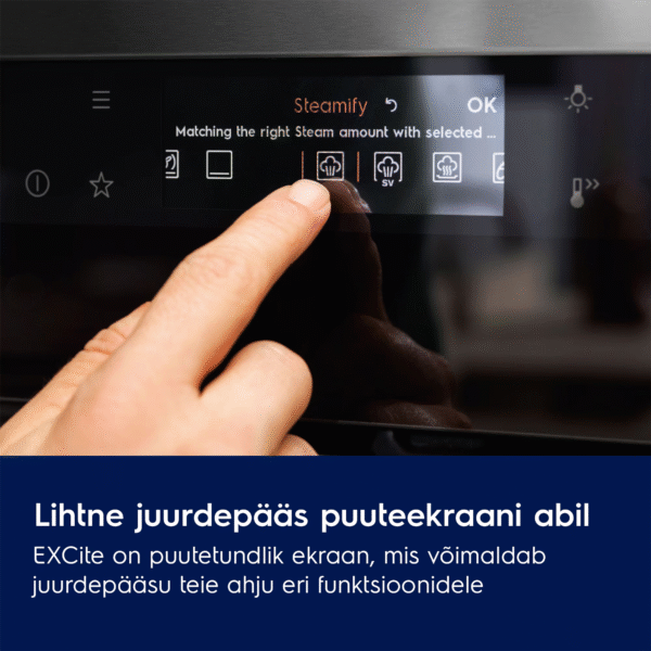 Puutetundliku EXCite ekraaniga