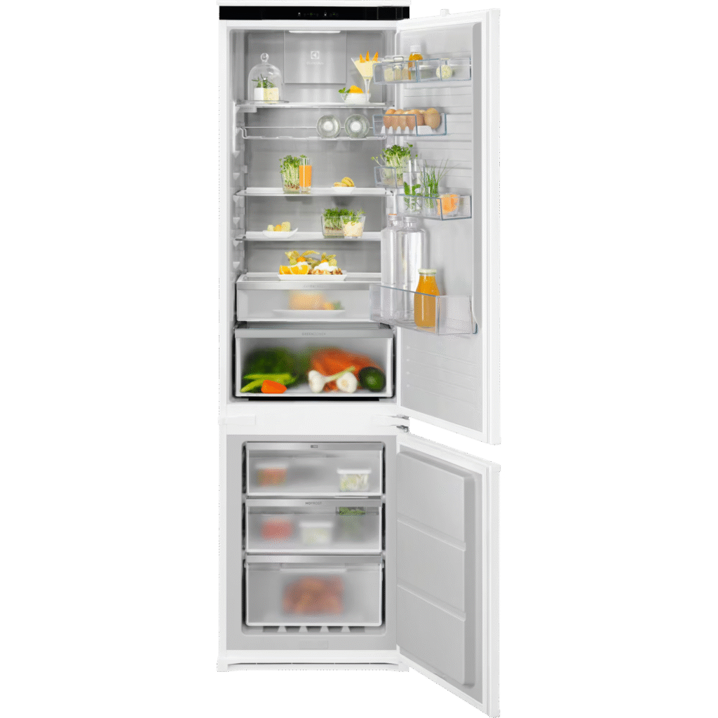 Electrolux E6MNCE19S integreeritav külmik-sügavkülmik