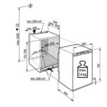 Liebherr IFNbi 3553 integreeritav sügavkülmik