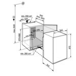 Liebherr IFSd 3904 integreeritav sügavkülmik