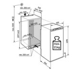 Liebherr SIFNdi 4556 integreeritav sügavkülmik
