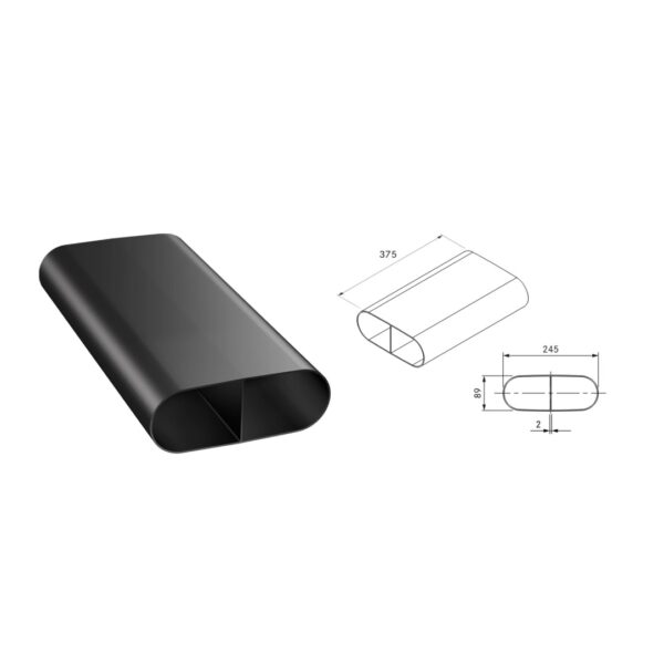 BORA Ecotube EFS375 ventilatsioonitoru