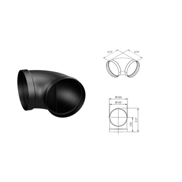 BORA Ecotube ERB90 ventilatsioonitoru