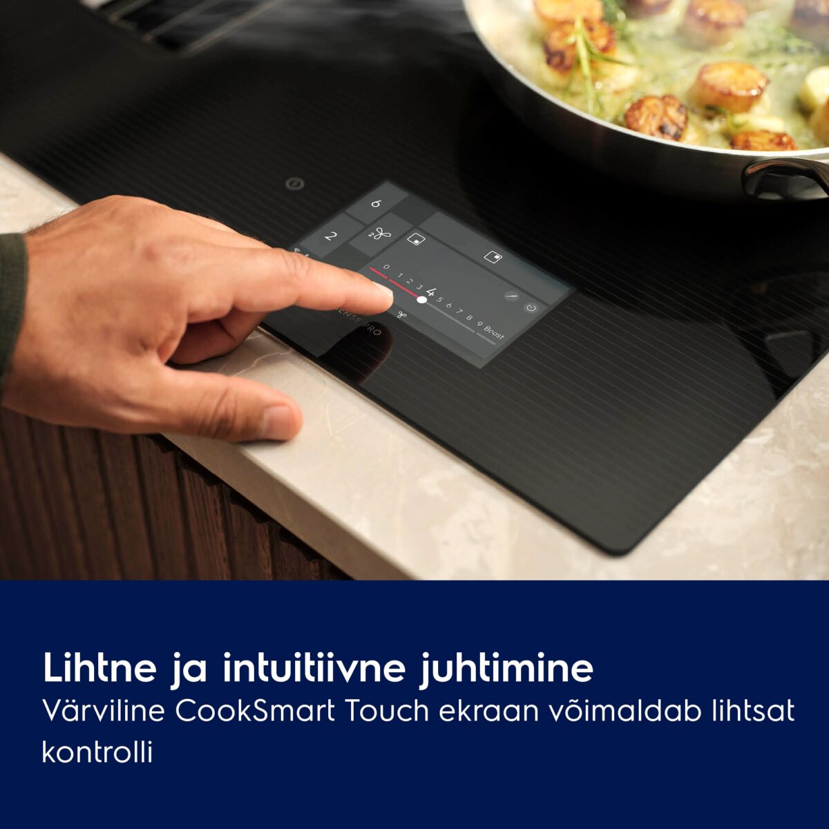 Electrolux ECC8549 pliidiplaat koos õhupuhastiga