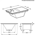 aeg electrolux süvistatav pliidiplaat õhupuhasti