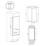 Avintage AVI122PLATINUM integreeritav veinikülmik - Image 9