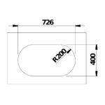 BLANCO OOVALON 700-U köögivalamu - Image 6