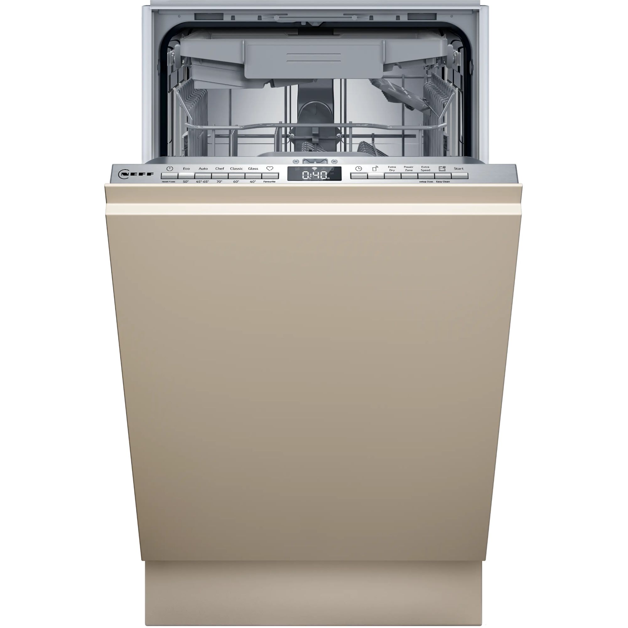 NEFF S875EMX35E integreeritav nõudepesumasin 45 cm NEFF S875EMX35E integreeritav nõudepesumasin 45 cm