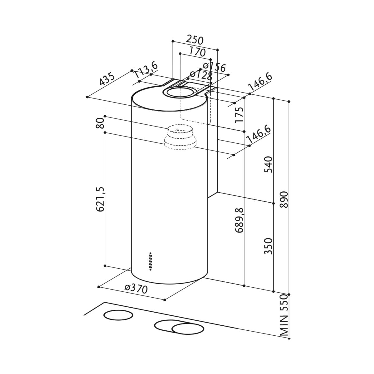 Faber Cylindra A37 – joonis