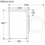 Bosch WGB266ACSN eestlaetav pesumasin 11kg - Pilt 5