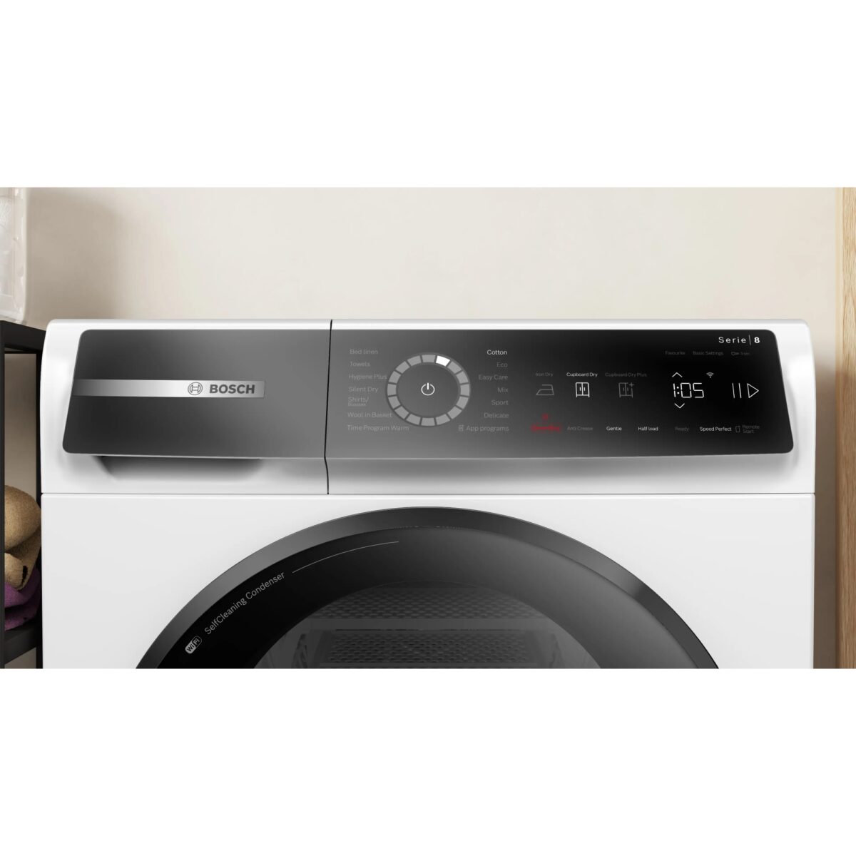Bosch WQB246DASN soojuspumbaga trummelkuivati 9kg - Pilt 2